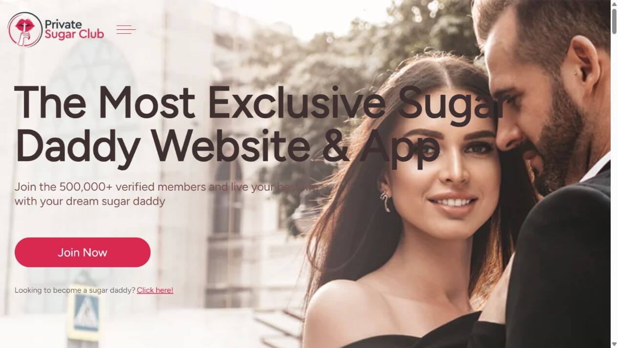 PrivateSugarClub official website homepage